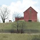 Rural Route II Art Print