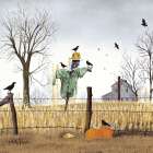 After the Harvest II Art Print