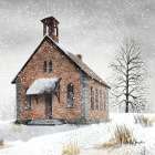 Snow Day II Art Print
