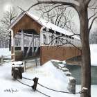 Crisp Winter Evening II Art Print