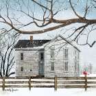 A Little Snow II Art Print