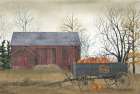 Pumpkin Wagon Art Print