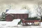 Christmas Wagon Art Print