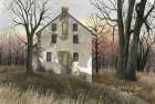 Old Mill at Sunset Art Print