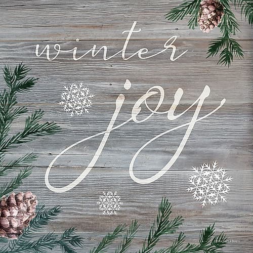 Winter Joy Art Print