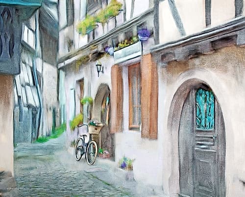 Alleyway Art Print