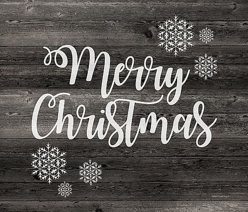 Merry Christmas Art Print