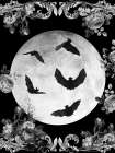 Halloween Bats Art Print