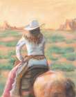 Saddle Up and Ride Art Print