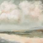 Low Tide Storm Art Print