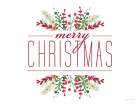 Merry Christmas Art Print