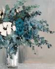 Impasto Floral Art Print