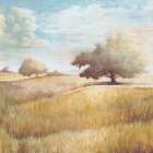 Rolling Wheat Field Art Print