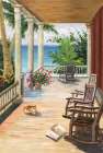 Perfect Porch Art Print