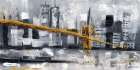 NYC Skyline Abstract Art Print