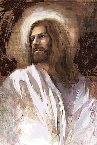 Holy Savior I Art Print