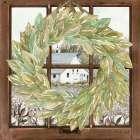 Country Windowpane Botanical Print