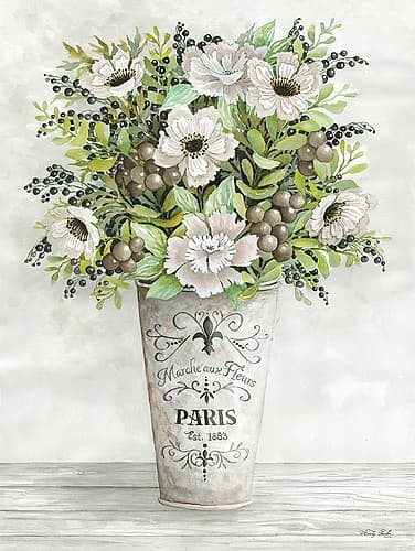 French Floral II Art Print