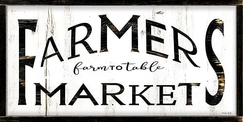 Farmers Market I Art Print