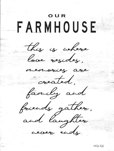 Our Farmhouse Art Print