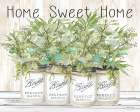 Home Sweet Home Ball Jars Art Print