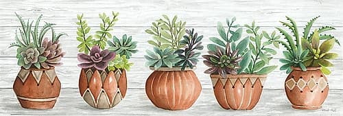 Terracotta Pots I Bohème reproduction