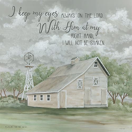 Eyes on the Lord Art Print