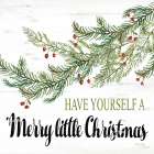 Merry Little Christmas Art Print