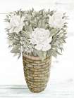 Rose Basket Art Print