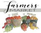 Farmers Market Art Print