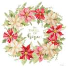 The Thrill of Hope Wreath Art Print