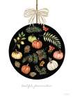 Beautiful-Glorious Autumn Ornament Art Print