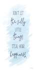 Silly Little Things Art Print