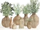Amber Vases Art Print