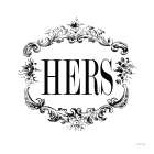 Hers Sign Art Print