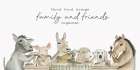 Good Food Brings Family and Friends Together Art Print