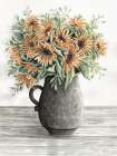 Fall Floral Bouquet II Art Print