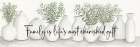 Family is Lifes Most Cherished Gift Art Print