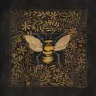 Enchanted Flower Bee II Art Print
