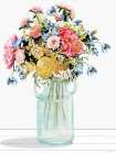 Sunny Day Bouquet Art Print