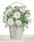 Basket of Roses Art Print