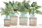 Palms in Harmony Art Print
