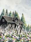 Hidden Cottage Art Print