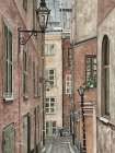 A Glimpse of Old Stockholm Art Print