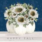 Happy Fall Pumpkin Trio Art Print