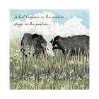 What Happens in the PastureΓÇª Art Print
