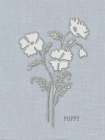 Embroidered Poppies Art Print