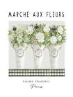 Marche Aux Fleurs Art Print