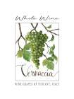 White Wine Art Print