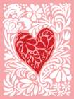 Red Heart Art Print